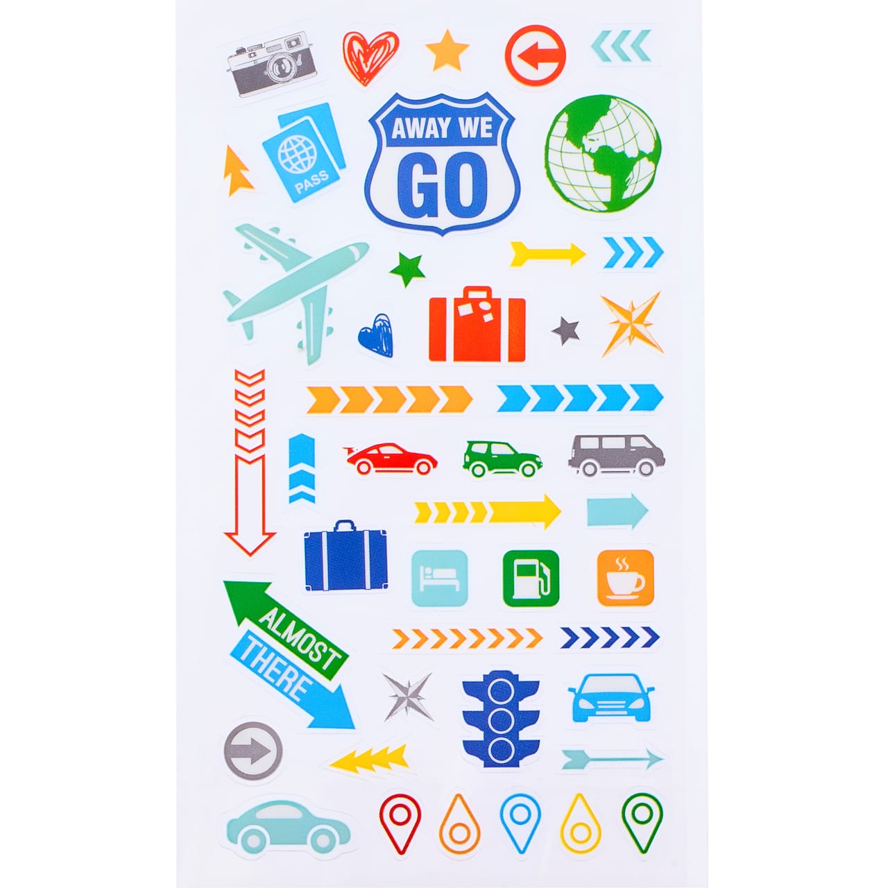 Travel Icons Stickers by Recollections™